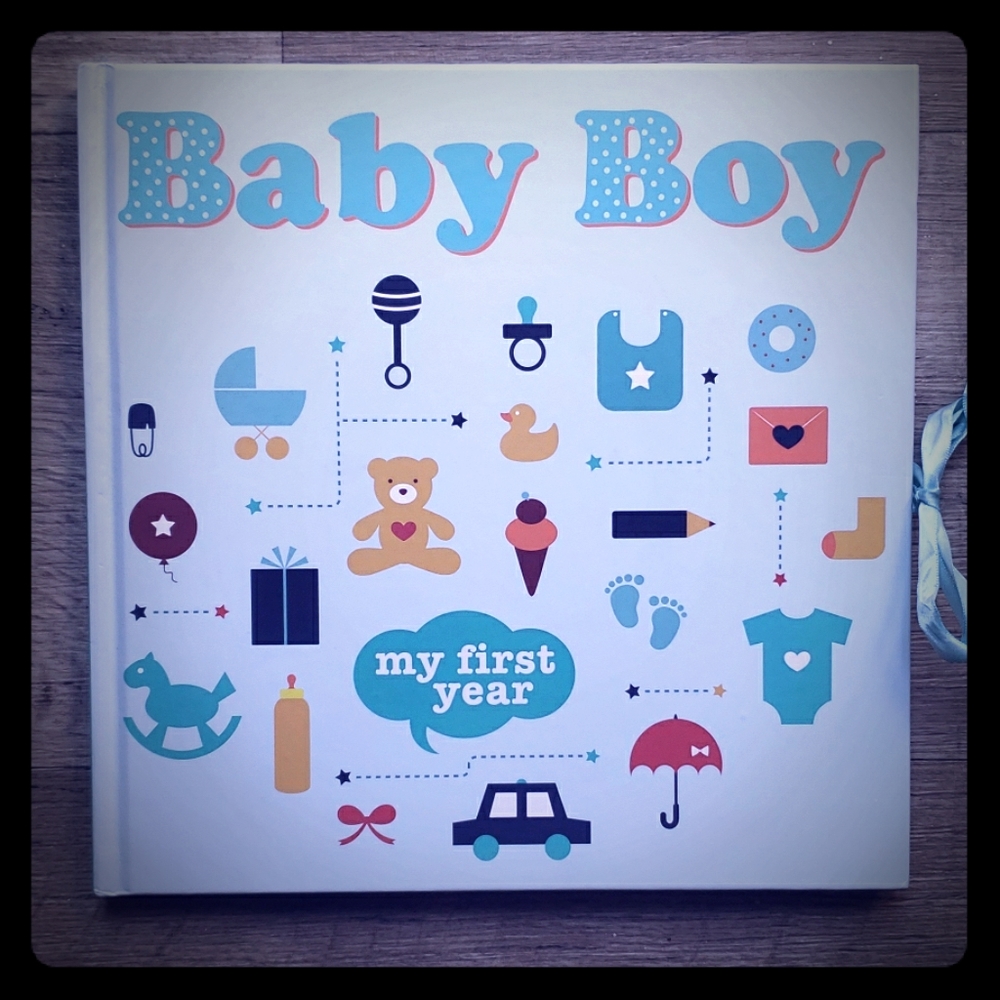 Baby Boy 1st year book